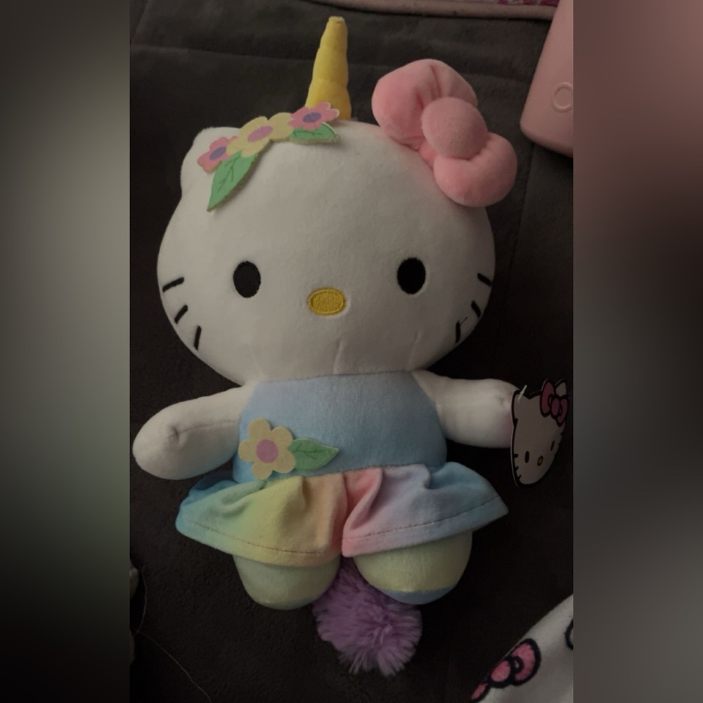 Hello kitty plushie from hobby lobby